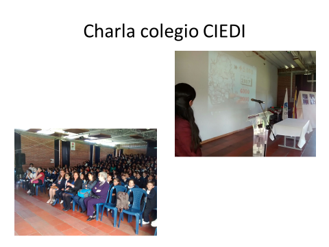Charla Colegio de Educación Integral CIEDI